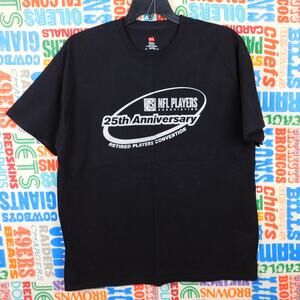 NFL Players Association Retired Players Convention T Shirt Size XL 25th Anniv
